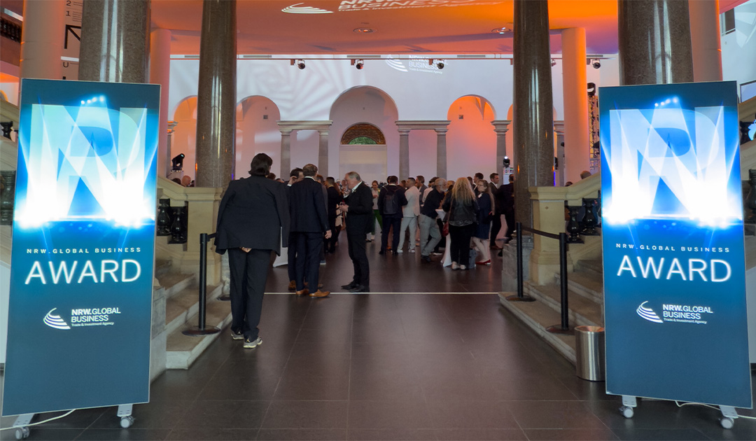 Im K21 befinden sich viele Gäste des NRW.Global Business Awards