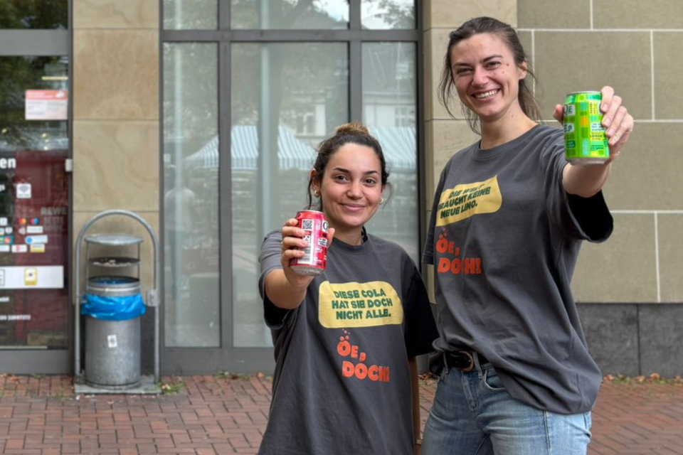 OeDrinksLehGuerilla-Bilderreihe-2 Die Markenbotschafter präsentieren die neue Oe Lemonade